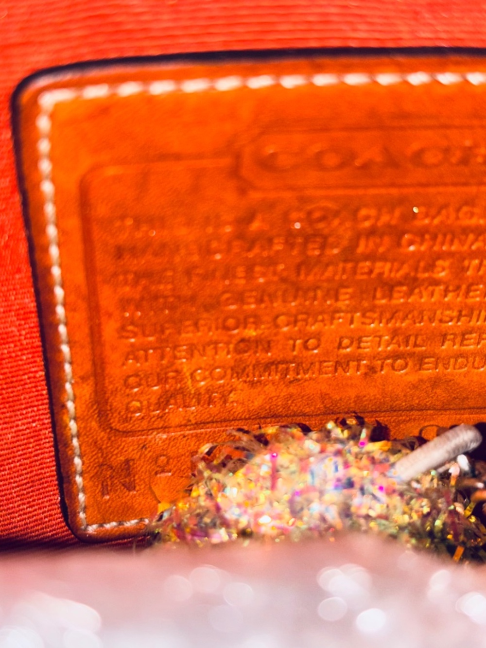 Authentic Coach Handbag - Picture 3 of 4